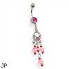 Chandelier Style Belly Ring