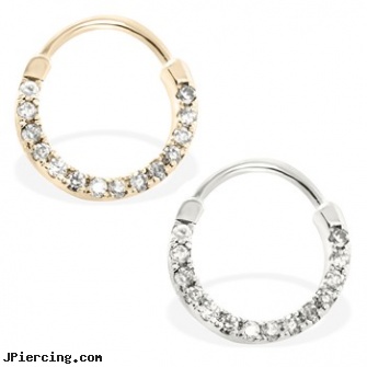 14K Gold Septum Ring, 18k gold belly ring, gold nipple piercing rings, gold piercing, piercing septum, septum piercings