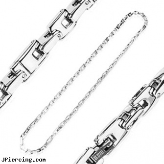 316L Stainless Steel Luxury Square Link Chain, 316l jewelry cards, 8-ga cbr or bcr stainless piercing 1-, surgical stainless steel navel jewelry, stainless steel chain az, captive earrings unique steel