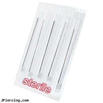 5 Piercing Sterile Needles, pictures of girl with tongue piercing, india nose piercing, body piercing studio, wholesale sterile piercing needles, piercing needles and tongs