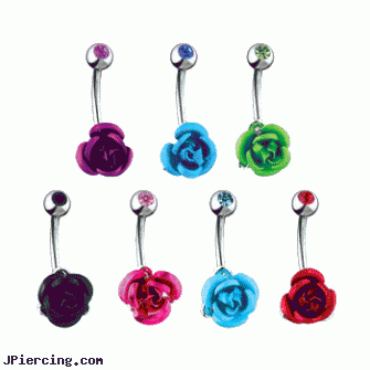 Big metal rose belly button ring, metal cock ring nickel, what types of metals can use for lip rings, adjustable metal cock rings, rose belly button rings, rose belly jewelry