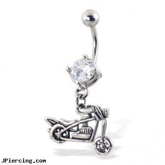 Bike belly button ring, aerosmith belly rings, belly piercing aftercare, whole sale belly rings, belly buttons navel piercings, dale earnhardt belly button rings