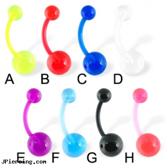 Flexible belly button ring, great for pregnant bellies!, flexible tongue rings barbells, flexible tongue rings, flexible belly rings, hello kitty belly button rings, belly button piercing and intestine injuries