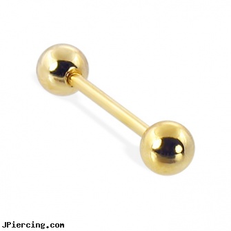 Gold Tone straight barbell, nipple rings gold, gold nose rings from pakistan, gold belly jewelery, tombestone com body pircing, stone dolphin nipple rings