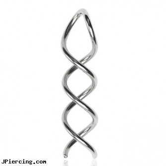 Surgical Steel Swirl Twister Taper, navel jewelry surgical stainless steal internal thread, body piercing jewelry surgical steel, surgical steel flat disc nose stud, double steel cock rings, navel ring starter twister wholesale
