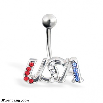 USA belly button ring, dangling belly button rings, belly ring balls, infected belly button rings, diamond belly button rings, cock rings by wil