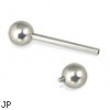 14 Gauge Internally Threaded Barbell