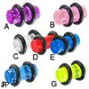 2 gauge glitter plug