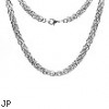 22" Inch 316L Stainless Steel 6mm Double Round Link Necklace Chain