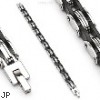 316L Stainless Steel & Rubber Bracelet