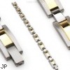 316L Stainless Steel Bracelet/Gold Tone