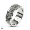 316L Stainless Steel Chain Links Loop Center Ring