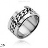 316L Stainless Steel Ring. Chain Center Bolted Rings