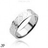 316L Stainless Steel Ring. Checker