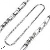 316L Stainless Steel Triple Bar & Chain Link Necklace