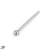 316L Surgical stainless steel customizable nose stud with ball