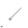 316L Surgical stainless steel customizable nose stud with dome