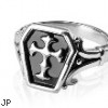 316L Surgical Stainless Steel Rings/Celtic Cross