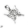 316L Surgical Steel Butterfly Pendant
