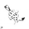 316L Surgical Steel Chinese Character "Love" Pendant