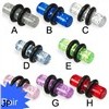 6 gauge glitter plug