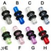 8 gauge glitter plug