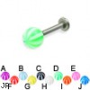 Beach Ball Titanium Labret, 14 Ga