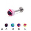 Eye ball labret, 14 ga