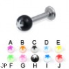 Flower ball labret, 12 ga