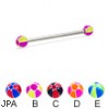 Long Barbell (Industrial Barbell) with Balloon Balls, 12 Ga