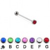 Long Barbell (Industrial Barbell) with Hologram Balls, 16 Ga