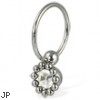 Multi-ball captive bead ring, 14 ga