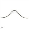 Mustache Septum Ring