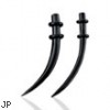 Natural Water Buffalo Horn Curved Tapers