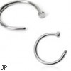 Nose hoop, 18 ga