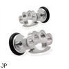 Pair Of Fake Brassknuckle Plugs, 16GA