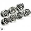 Pair of Steel Screw-Fit Rose Tunnels