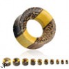 Pair Of Triple Layered Organic Wood Saddle Tunnels