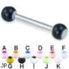 Panda ball straight barbell, 12 ga