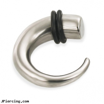 0 Gauge Steel Claw, 12 gauge steel ear plugs, gauge ear rings, gauge out piercing nipple, stainless steel cock ring, surgical steel body piercing jewelry