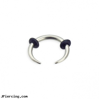 12 Gauge Steel Pincher, 16 gauge ear rings or eye brow rings, naval piercing gauges, piercing options for 10 gauge, 12 gauge steel ear plugs, stainless steel rings