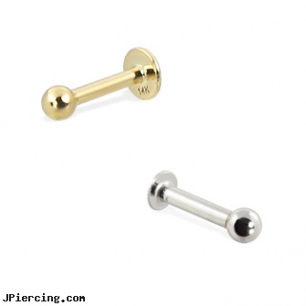 14K Gold Labret, gold pictures, gold nose rings from pakistan, gold cz belly button rings, vertical labret piercing, labret self piercing instructions online