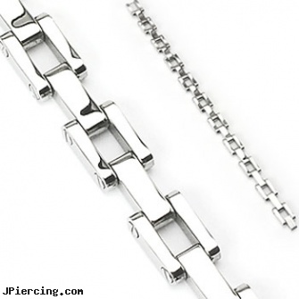 316L Stainless Steel Square Link Chain Bracelet, 316l jewelry cards, stainless steel triple cock ring, stainless steel rings, stainless steel cock rings, double steel cock rings