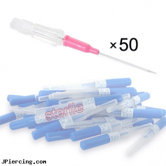 50 Sterile Cannula Piercing Needle, wholesale sterile piercing needles, body piercings maryland, piercing expanders, piercing tits pictures, wholesale piercing needles