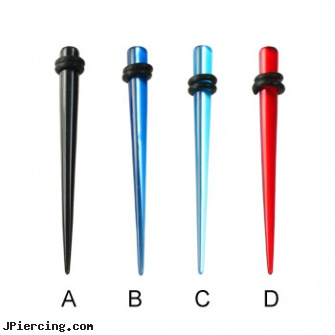 6 gauge gleam taper, body jewelry tapered nose bones, tapers, how to use ear taper, peircing magazine
, tongue piercing pros and cons
