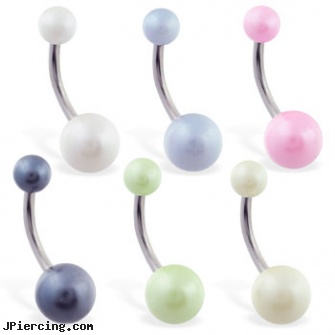 Belly ring with colored pearlish balls, belly button piercing risk, belly button ring picture, infected belly ring, tongue ring kissing, how to sustain an erection cock ring