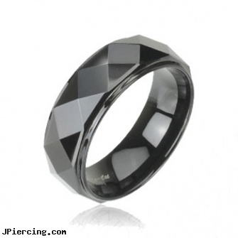 Black IP tungsten carbon ring with drop down sides, black pussy photos, blackhole body piercing, jack black lord of the cock rings video spoof, carbon fiber nipple rings, cheap 13mm belly button rings