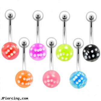 Dice Belly Ring, belly button dice rings, dice belly rings body jewelry, dice ear jewelry, character belly button rings, hot belly ring