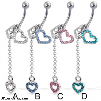 Hearts navel ring, navel piercing in baltimore md, navel jewelry, navel piercing fat, using my tongue ring, guitar belly ring