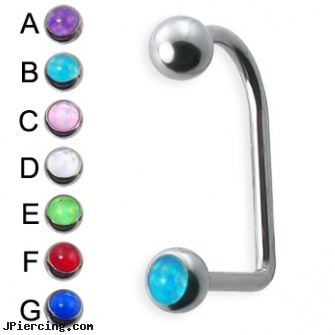 Hologram ball lip hugger, 14 ga, belly ring balls, silicone cock ring with balls, cock and ball testicle piercing torture, non piercing nipple huggers, buy body jewelry
